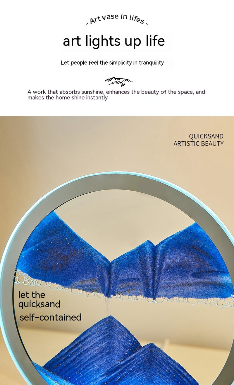 Elegant Quicksand Decorative Lamp for Unique Gifting