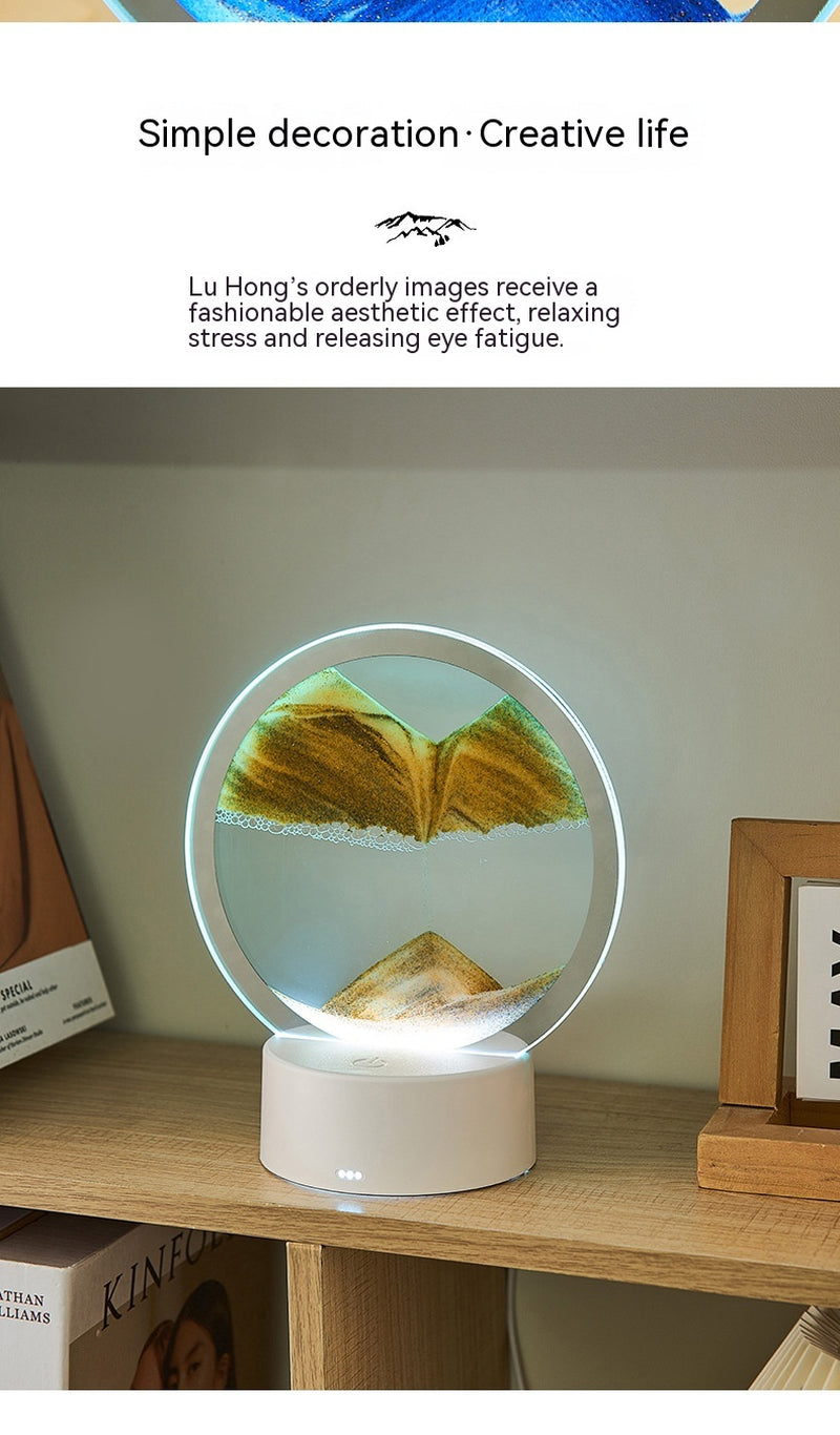 Elegant Quicksand Decorative Lamp for Unique Gifting