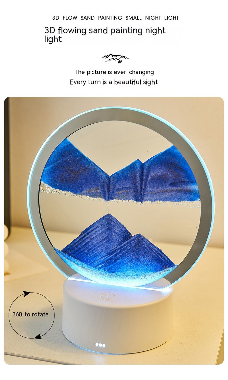Elegant Quicksand Decorative Lamp for Unique Gifting