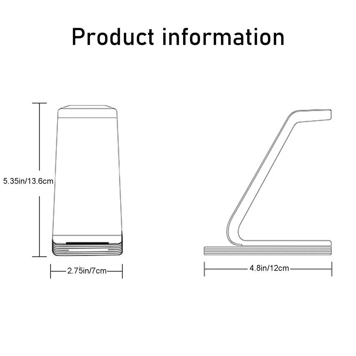Wireless Charging Station for Multiple Devices - Magnetic Fast Charger Stand for Phone and Watch