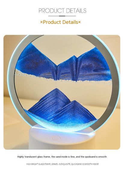 Elegant Quicksand Decorative Lamp for Unique Gifting