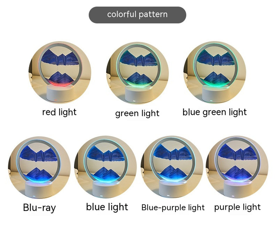 Elegant Quicksand Decorative Lamp for Unique Gifting