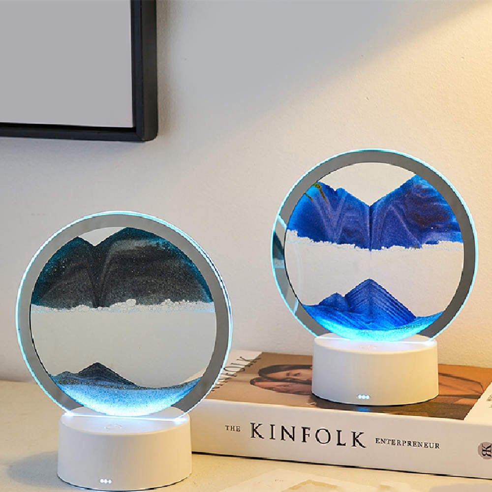 Elegant Quicksand Decorative Lamp for Unique Gifting
