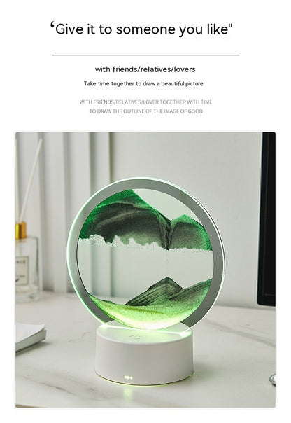 Elegant Quicksand Decorative Lamp for Unique Gifting